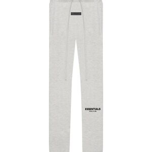 Essentials Fear of God Light Oatmeal Sweatpants XXS